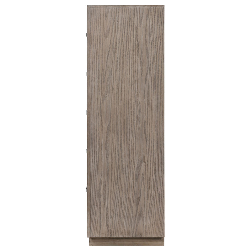 Coaster Furniture Kenora Barley Brown Beige 5 Drawer Chest