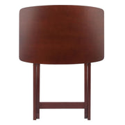 Winsome Darlene Walnut 2pc Snack Table Set