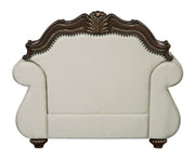 Acme Furniture Pierce Beige Chair with Pillow