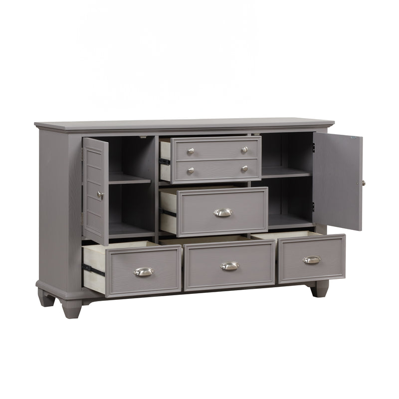 New Classic Furniture Jamestown Gray Dresser