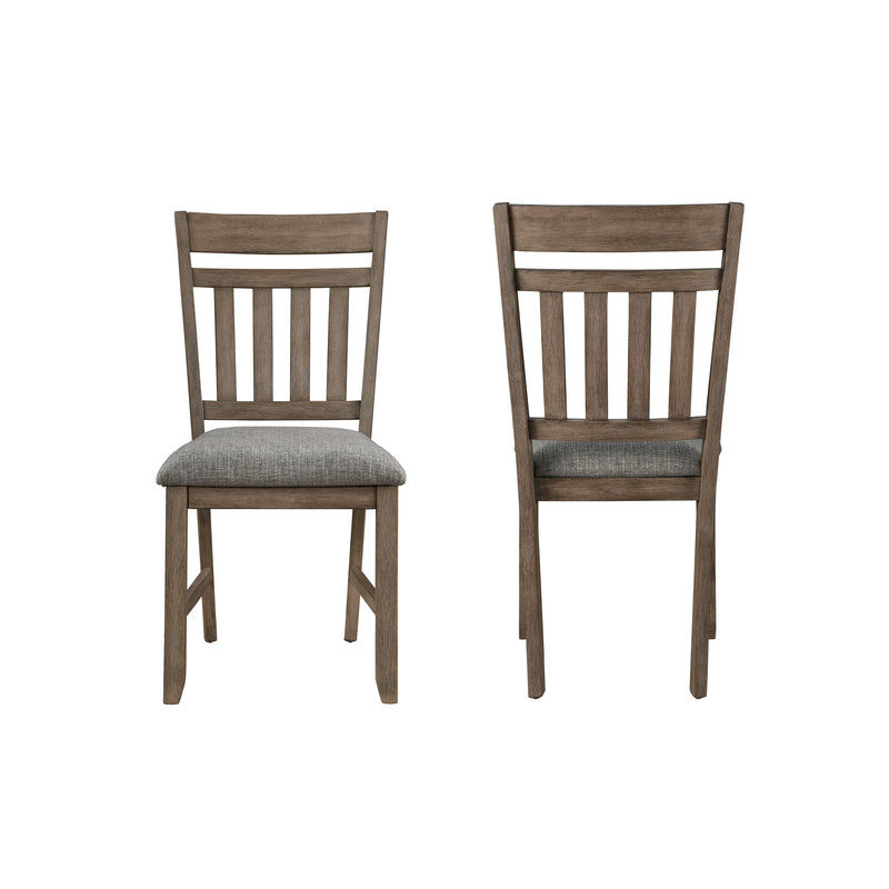 2 New Classic Furniture Harrisburg Walnut Dining Chairs