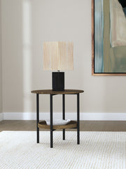 Coaster Furniture Delfin Brown End Table