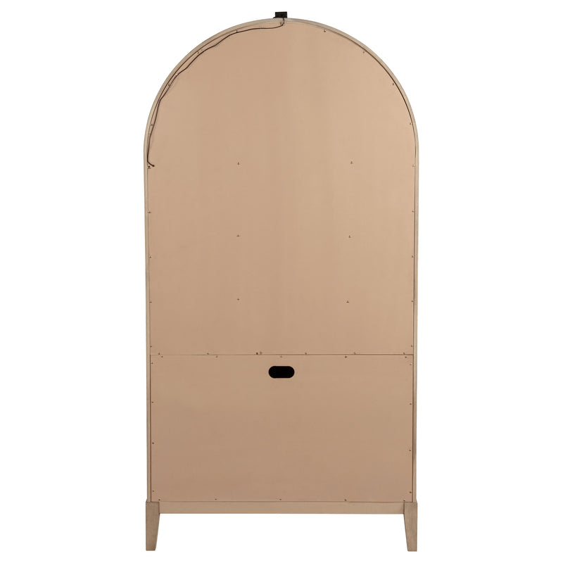 Coaster Furniture Kailani Beige Oak Display Cabinet