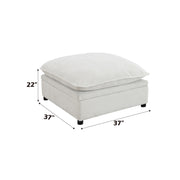 Acme Furniture Marisa Beige Modular Storage Ottoman