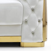 Glory Furniture Lexi Ivory Sofa