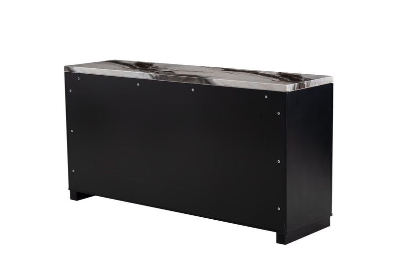 Global Furniture D12 Black Buffet