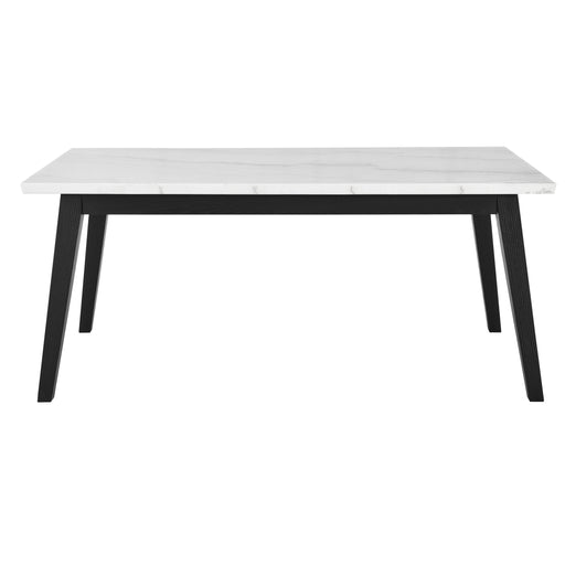 Steve Silver Vida Black White Marble Dining Table