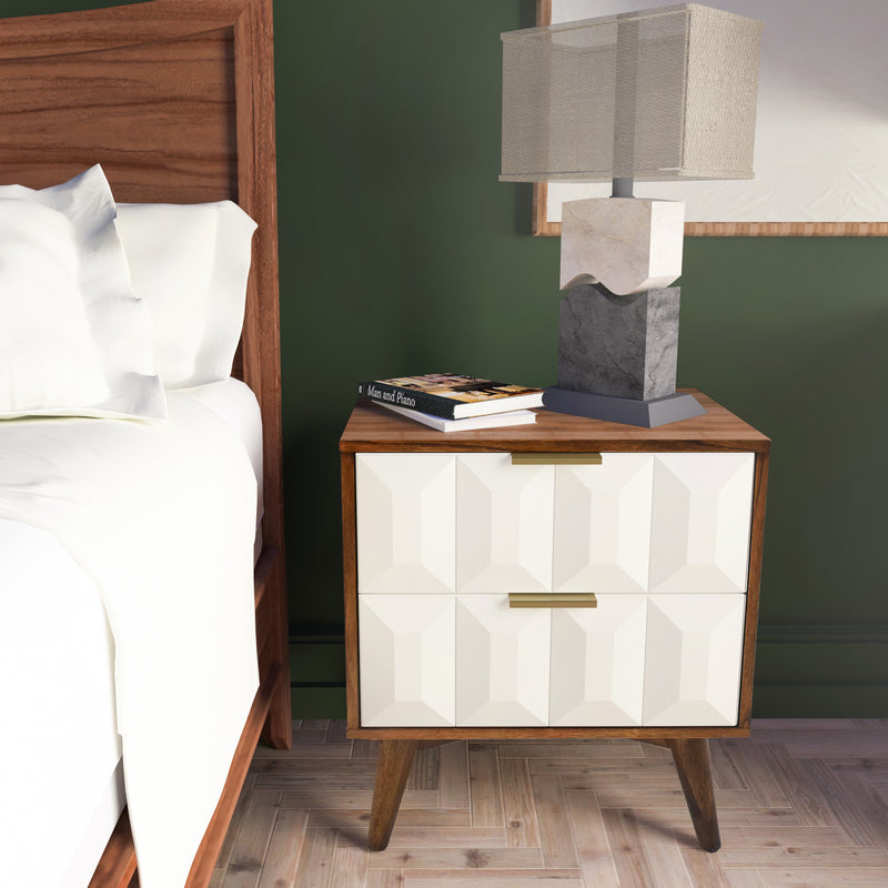 Steve Silver Ginny Walnut Nightstand