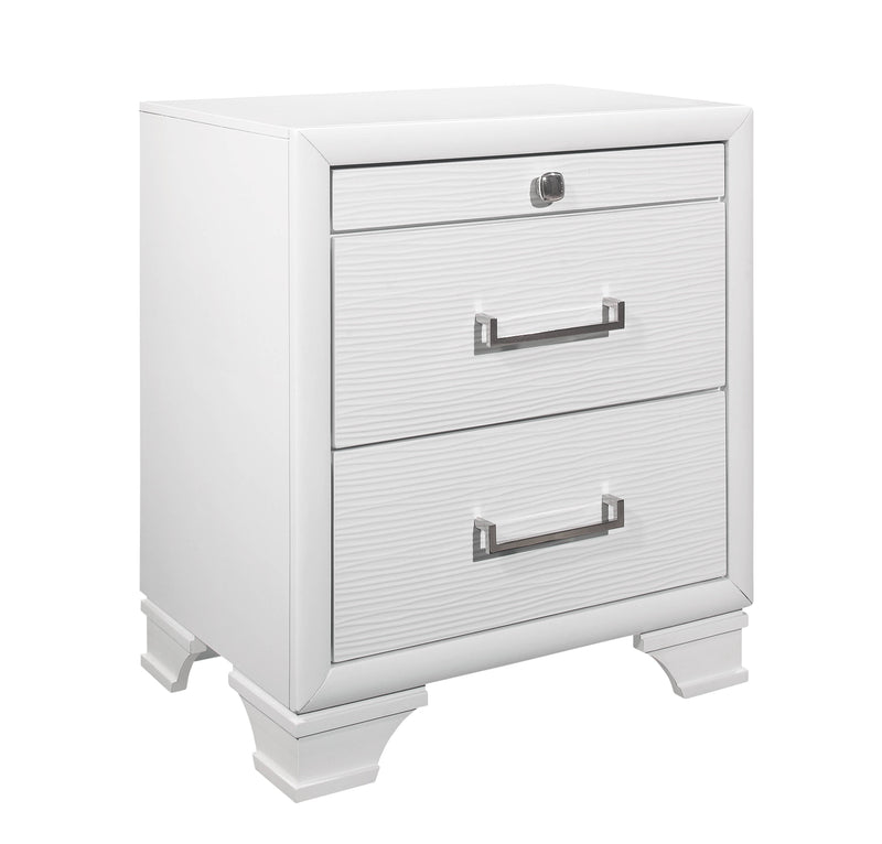 Global Furniture Jordyn Grey Night Stand