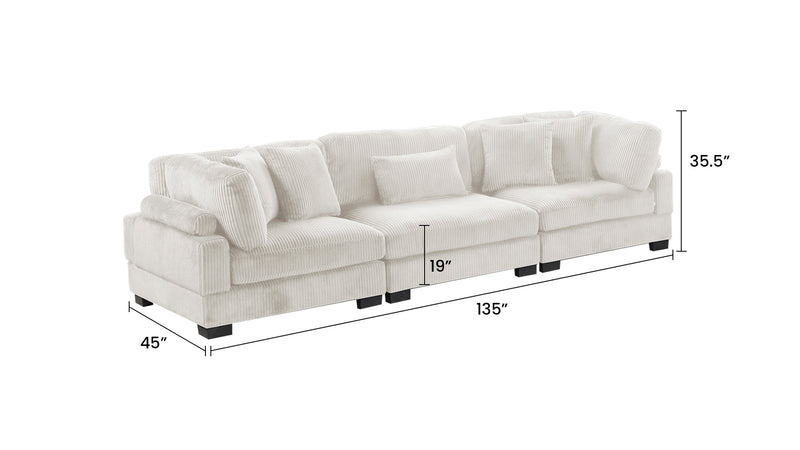 Galaxy Home Bentley Black Setup 3 Living Room Set