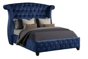 Galaxy Home Sophia Blue 2pc Bedroom Set with King Bed