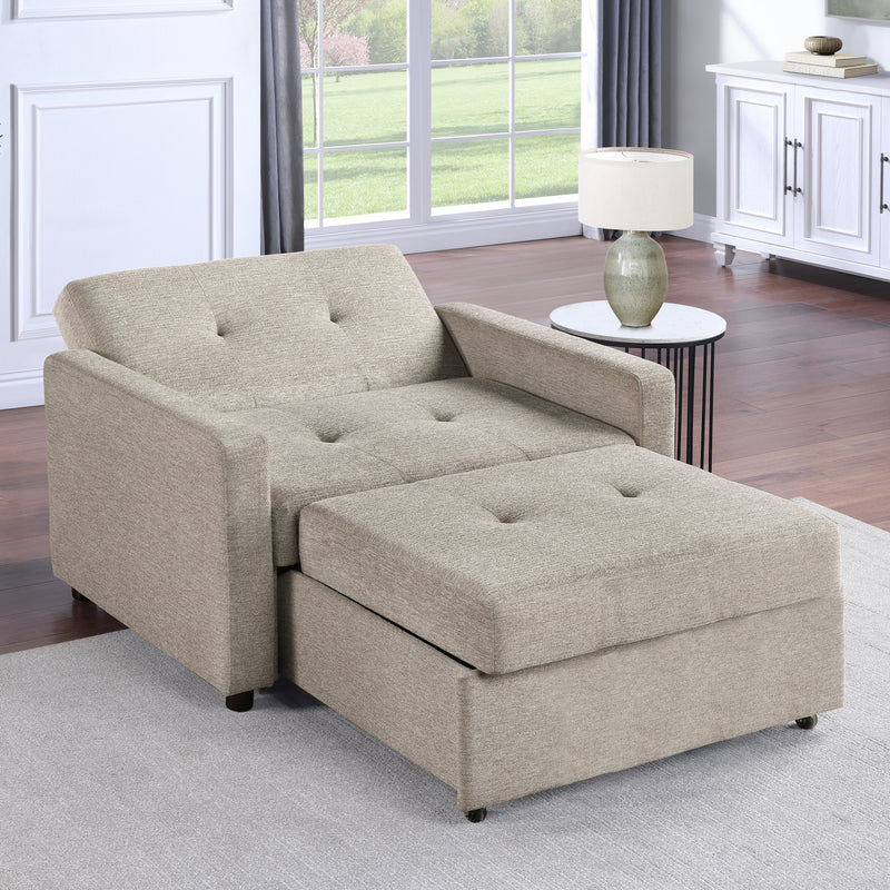 Steve Silver Noah Brown Twin Sleeper Chair