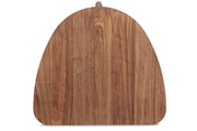 New Classic Furniture Oscar Brown Corner Table