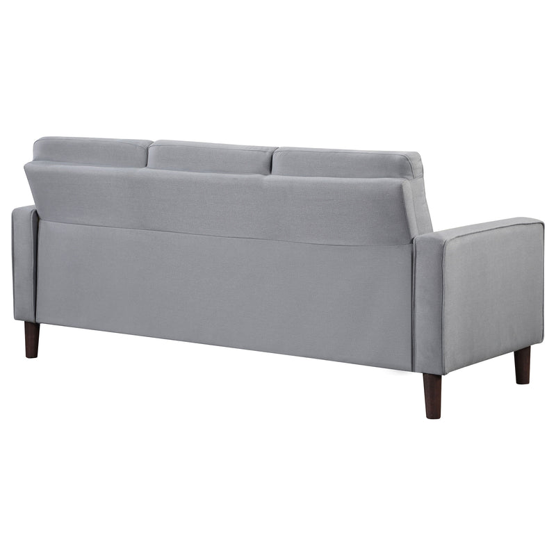 Coaster Furniture Bowen Beige Upholstered Arms Tufted Sofa