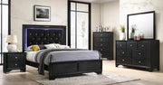 Crown Mark Micah Black Dresser