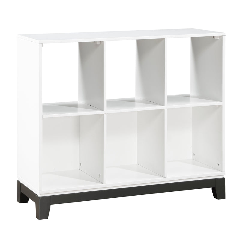 Home Elegance Garretson White Bookcase