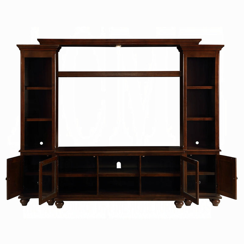 Acme Furniture Dita Walnut Entertainment Center with TV Stand