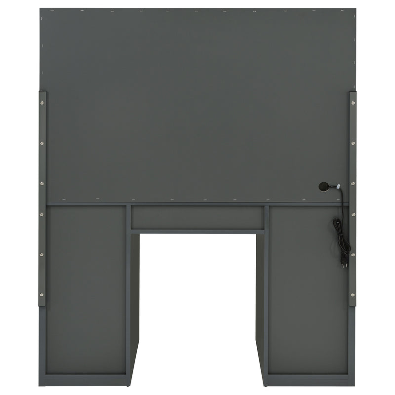 Coaster Furniture Acena Black High Gloss Vanity Set with Lighting