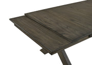 New Classic Furniture Gulliver Rustic Brown Dining Table