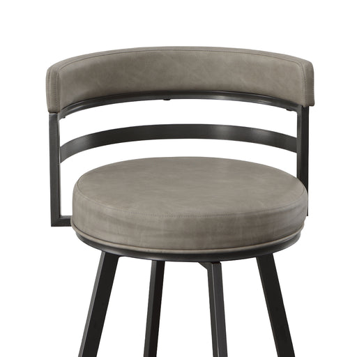 Steve Silver Gene Pebble Swivel Bar Stool