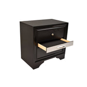 Galaxy Home Matrix Gray Wood Night Stand