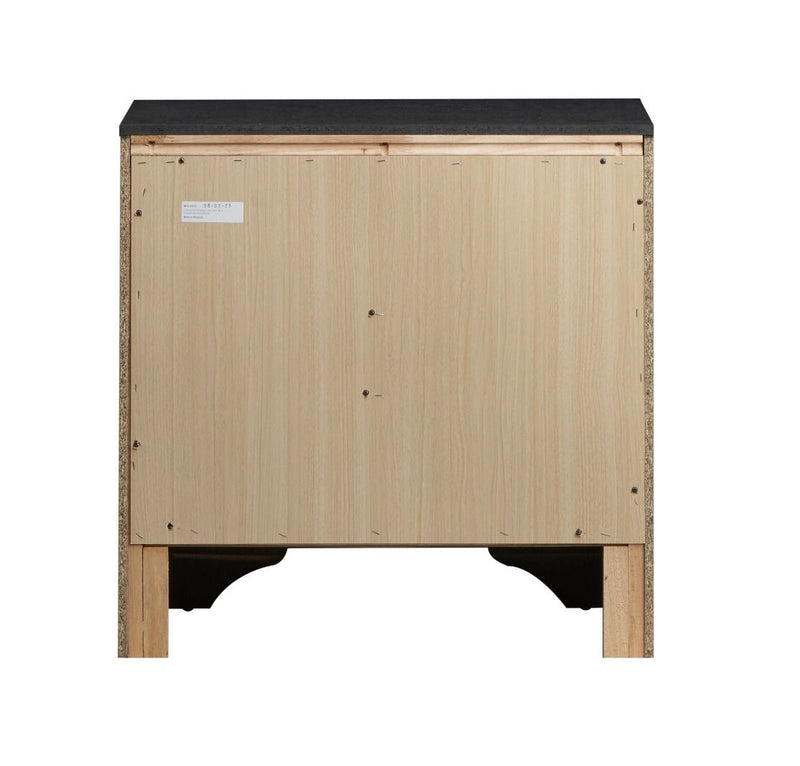 Glory Furniture Madrid Black Nightstand