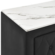 Crown Mark Annabelle Black Night Stand