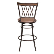 Steve Silver Sedona Dark Camel Swivel Bar Stool