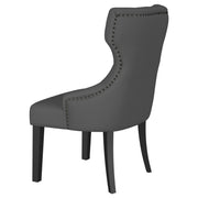 Coaster Furniture Baney Grey Fabric Dining Side Chair