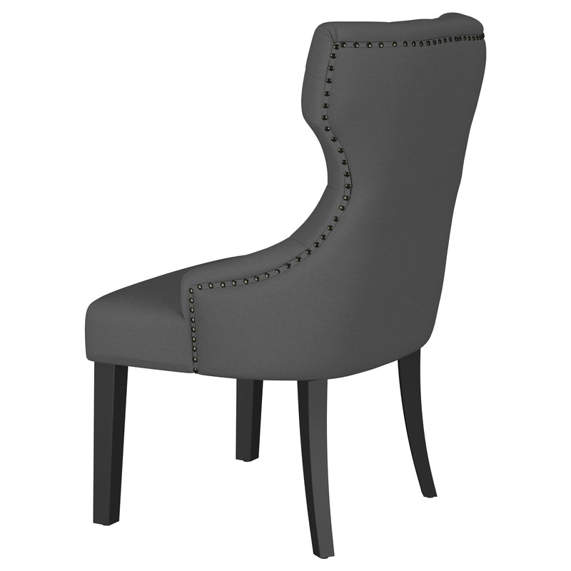 Coaster Furniture Baney Grey Fabric Dining Side Chair