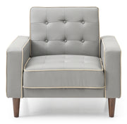Glory Furniture Andrews White Chair Bed