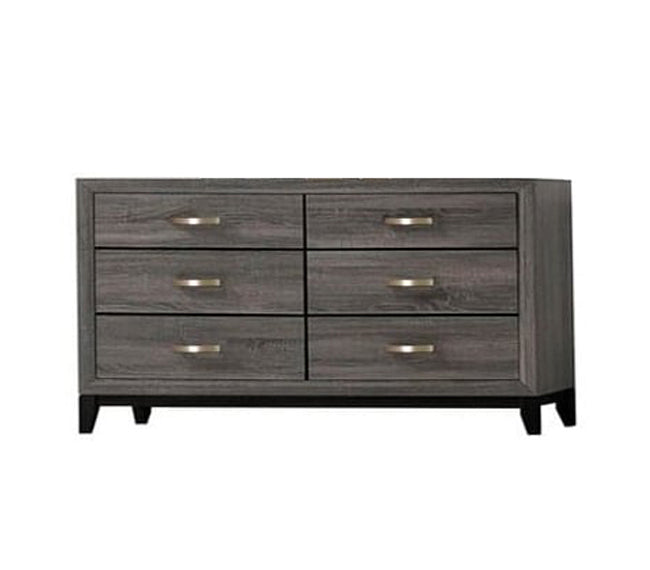 Galaxy Home Sierra Gray Wood Dresser