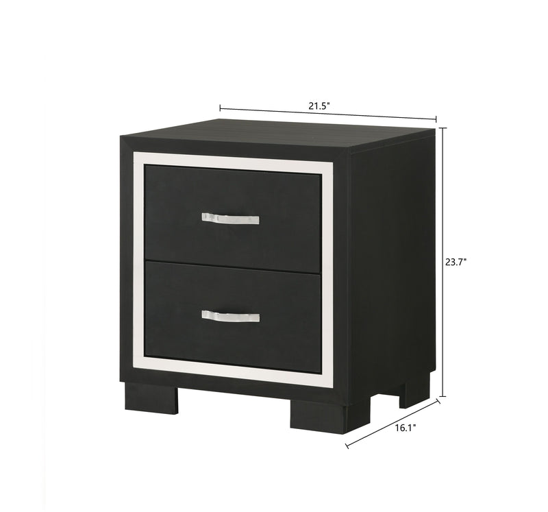 Crown Mark Gennro Night Stand