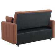 Coaster Furniture Portland Brown Sleeper Sofa Bed