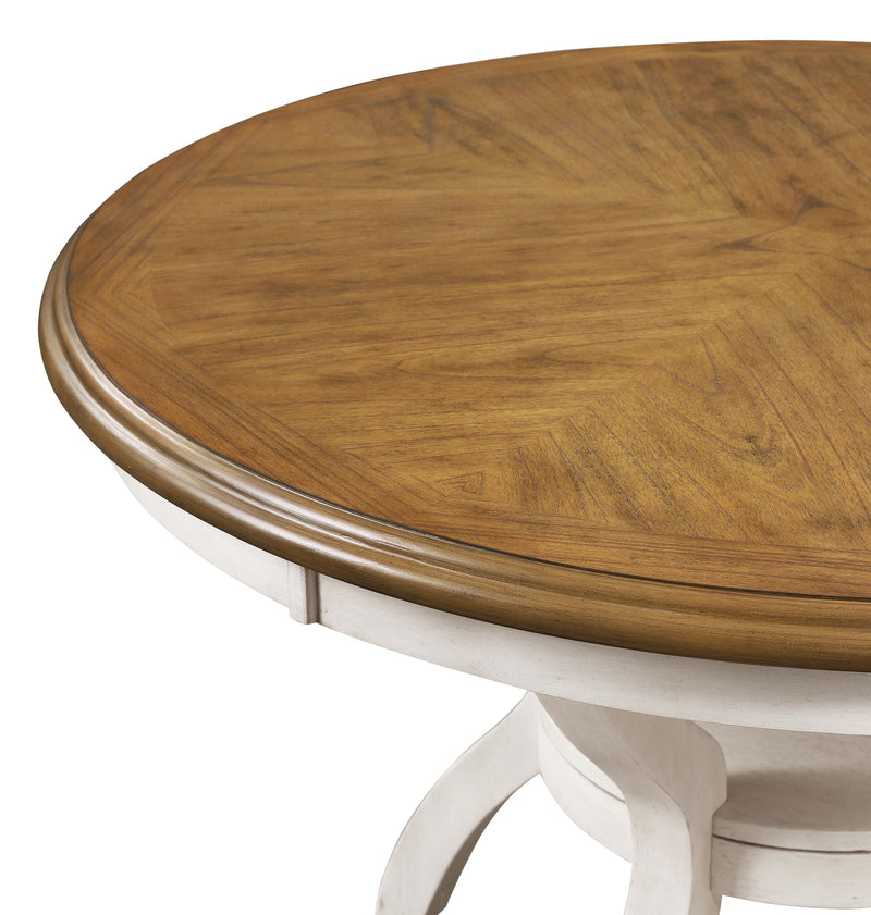 New Classic Furniture Cori Cherry 5pc Round Dining Set