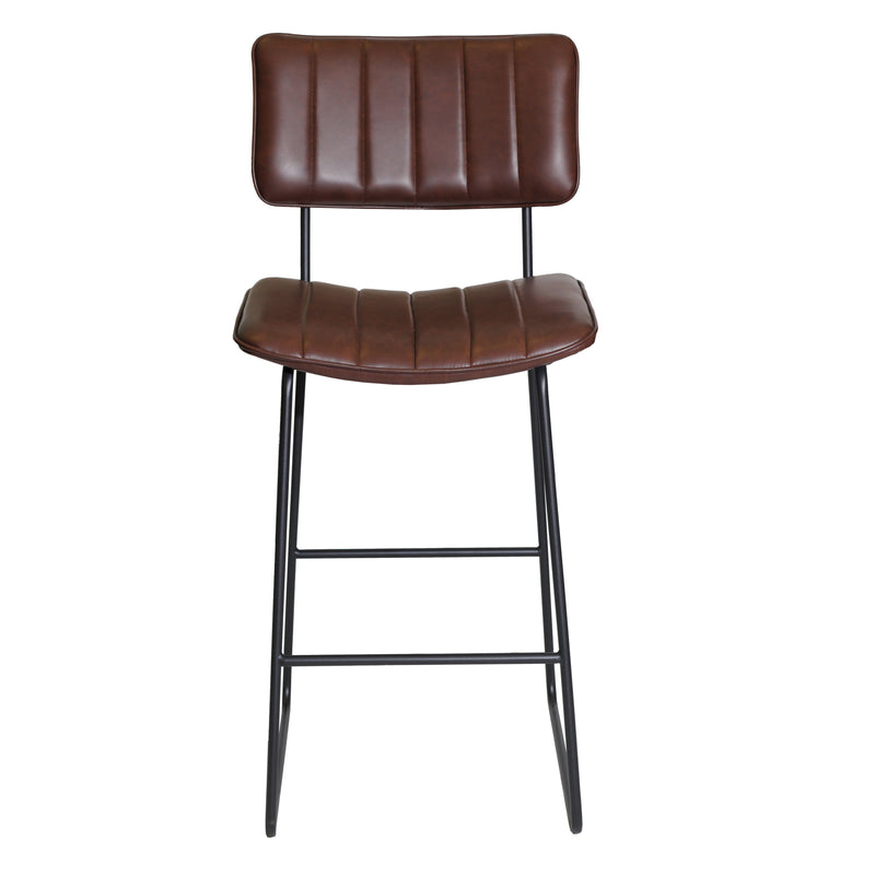 Steve Silver Tribeca Brown Barstool