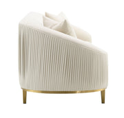 Acme Furniture Martina Ivory Sofa with 2 Pillows