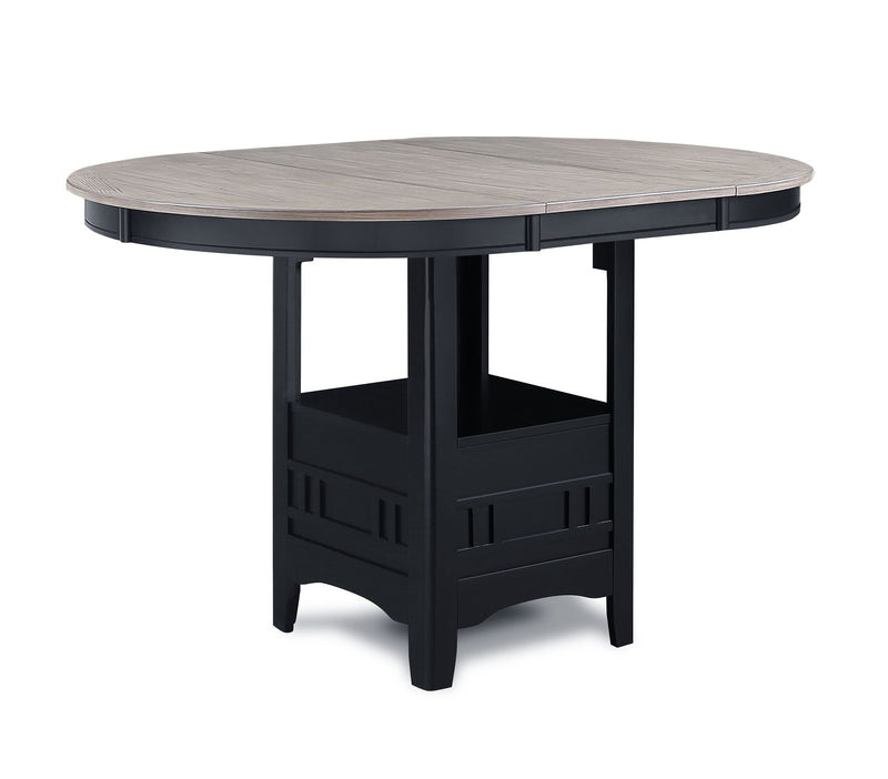 Crown Mark Hartwell Light Grey Counter Height Table