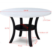 Crown Mark Cally Round Dining Table