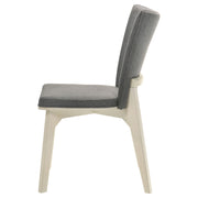 2 Coaster Furniture Biloxi Grey Dining Side Chairs