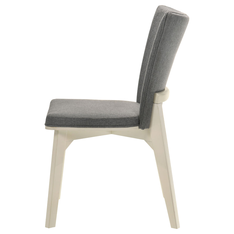2 Coaster Furniture Biloxi Grey Dining Side Chairs