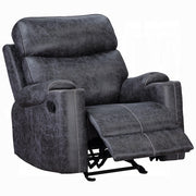 Acme Furniture Hirah Dark Gray Glider Recliner