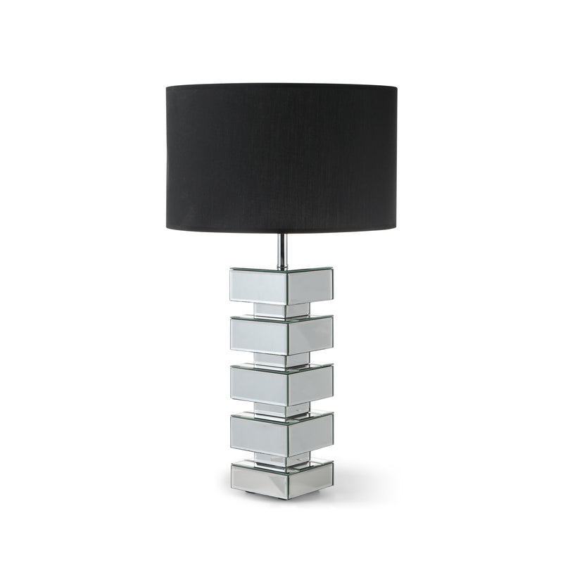 Glory Furniture Silvery Black Table Lamp