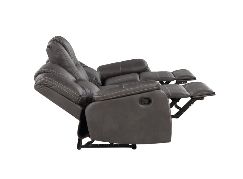 Steve Silver Katrine Charcoal Manual Sofa