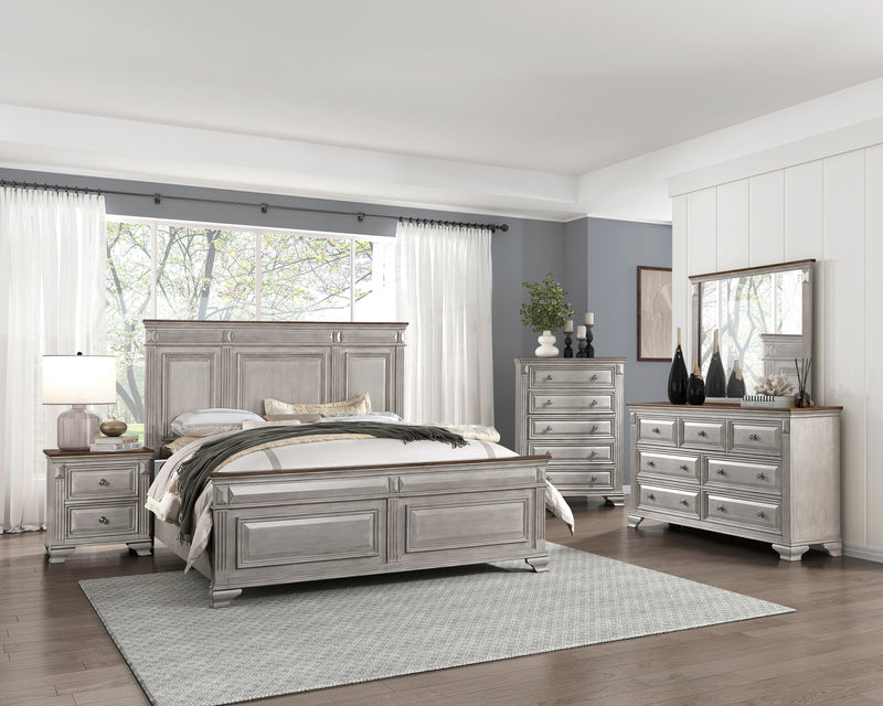 Home Elegance Marquette Brown Gray Dresser
