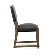 Steve Silver Atmore Black Brown 7pc Dining Set