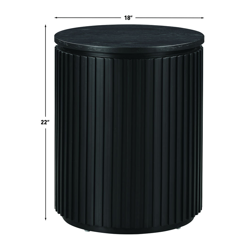 Steve Silver Colvin Black End Table