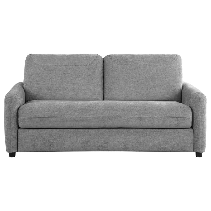 Coaster Furniture Rylie Grey Sofa Sleeper with Queen Mattress