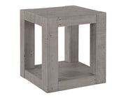 Steve Silver Pinedale Distressed Gray End Table