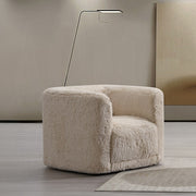 Acme Furniture Upendo Beige Sand Swivel Chair
